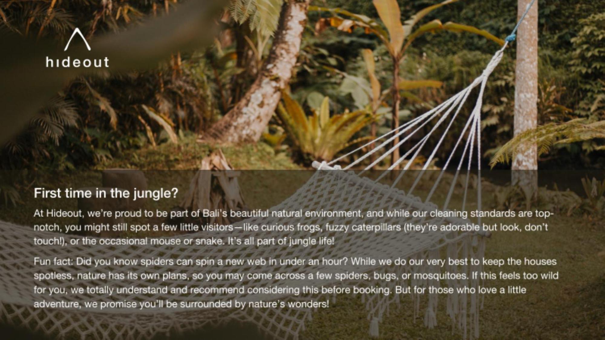 فيلا Hideout Eco Bamboo House Bali Selat الغرفة الصورة